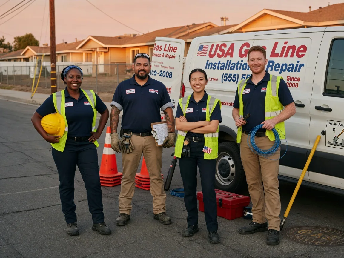 Gas Line Installation company in Brownsville, CA